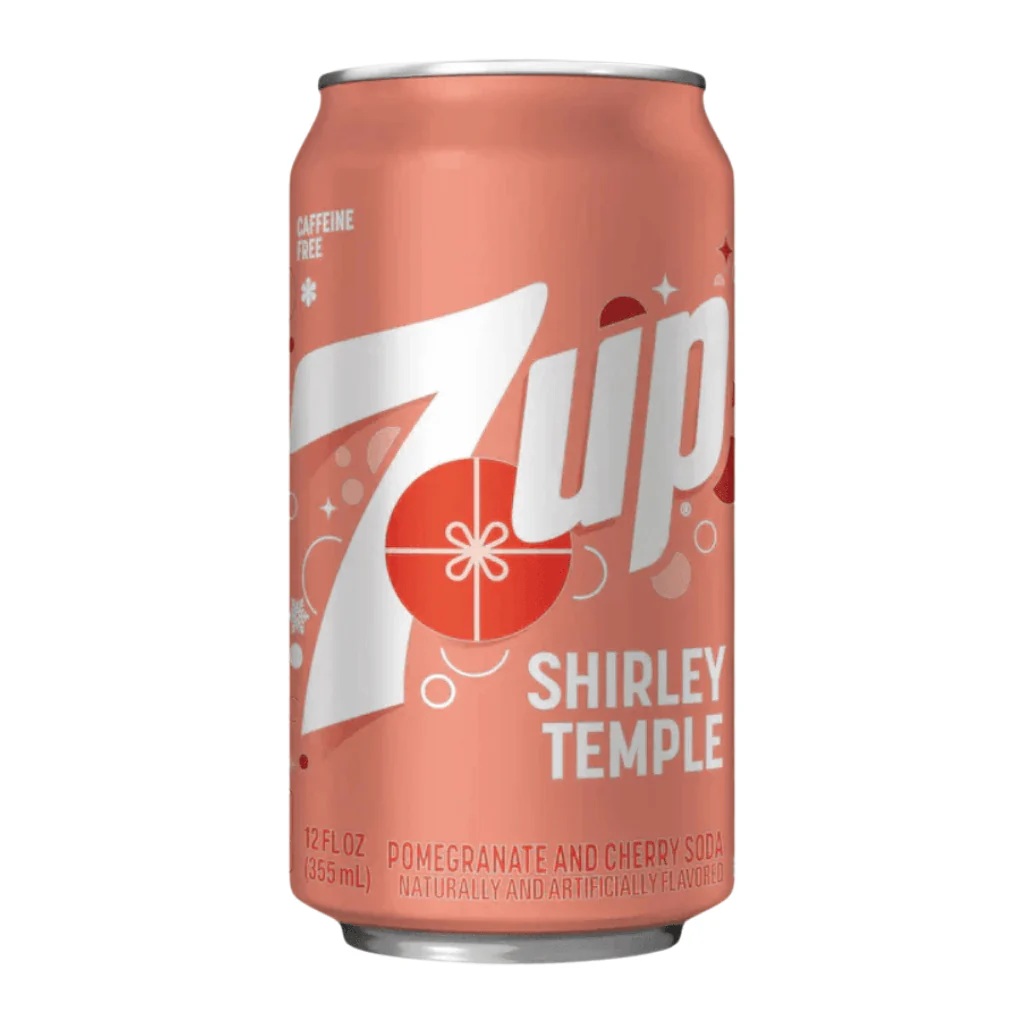 7UP Shirley Temple American Soda Drink 355ml