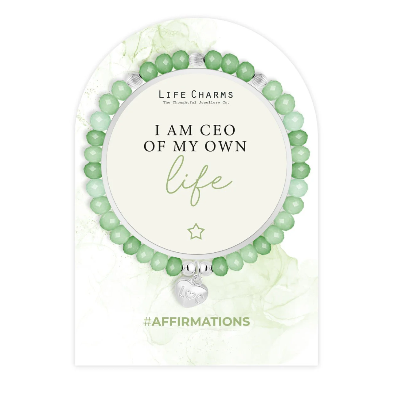 Affirmation Bracelet - CEO Of My Life