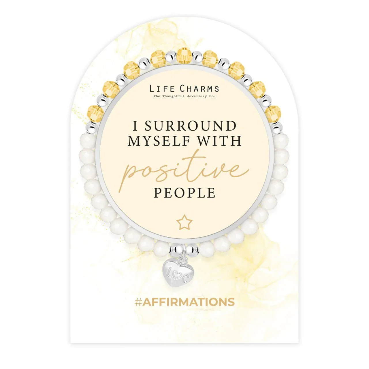 Life Charms Affirmation Bracelet – Positive People