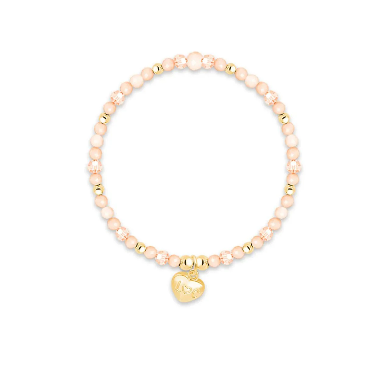 Life Charms Speak Up Affirmation Bracelet β Gold Jewellery - Image 2