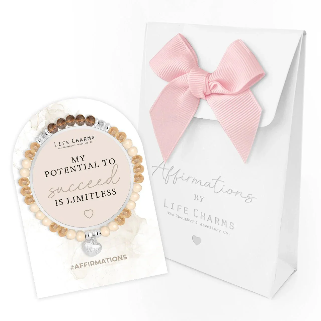 Life Charms Affirmation Bracelet β Success - Image 3