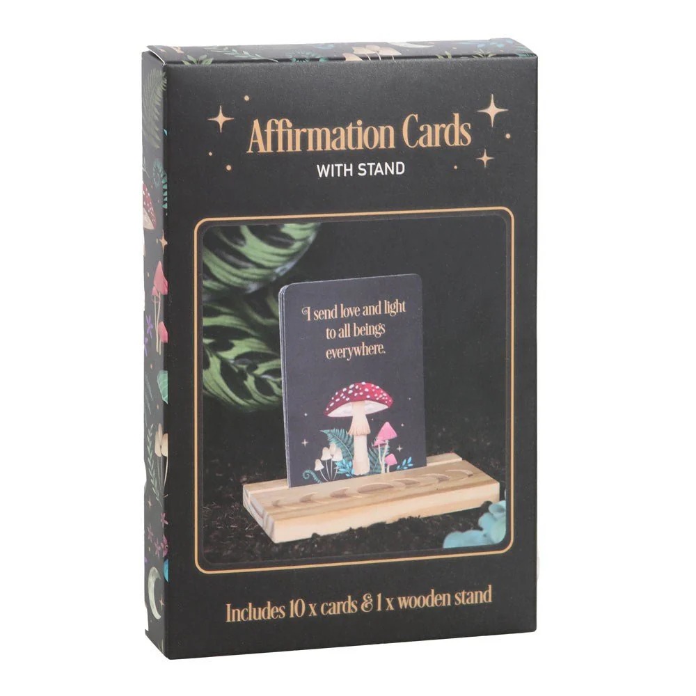 Affirmation Cards with Wooden Stand - Image 5