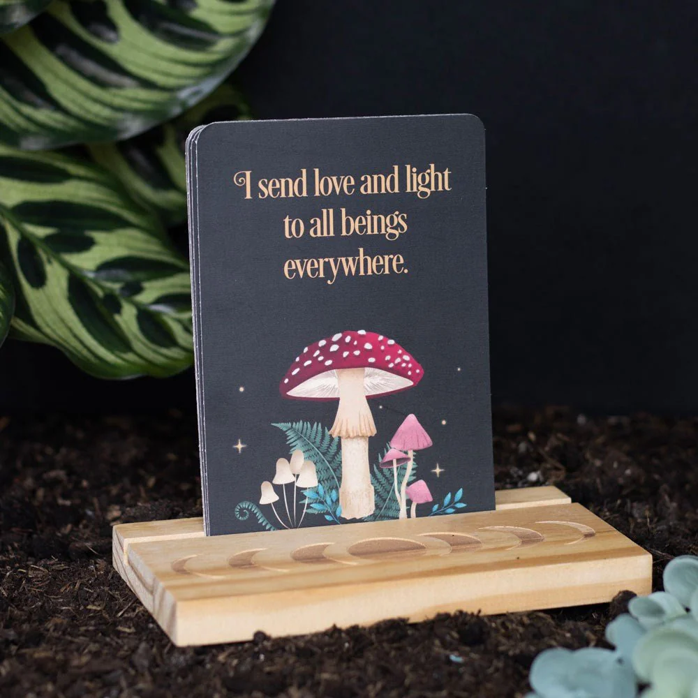 Affirmation Cards with Wooden Stand - Image 7