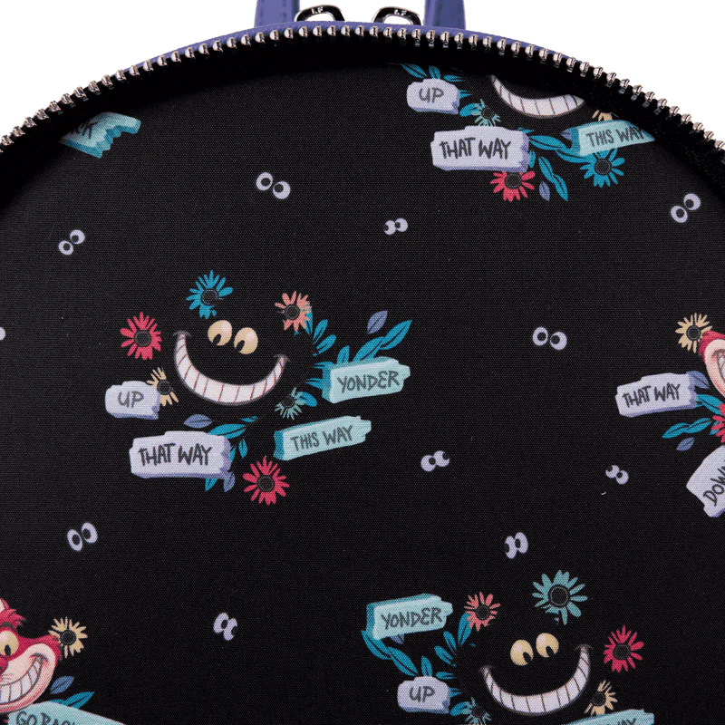 Loungefly Alice in Wonderland Tulgey Wood Lenticular Mini Backpack - Image 5