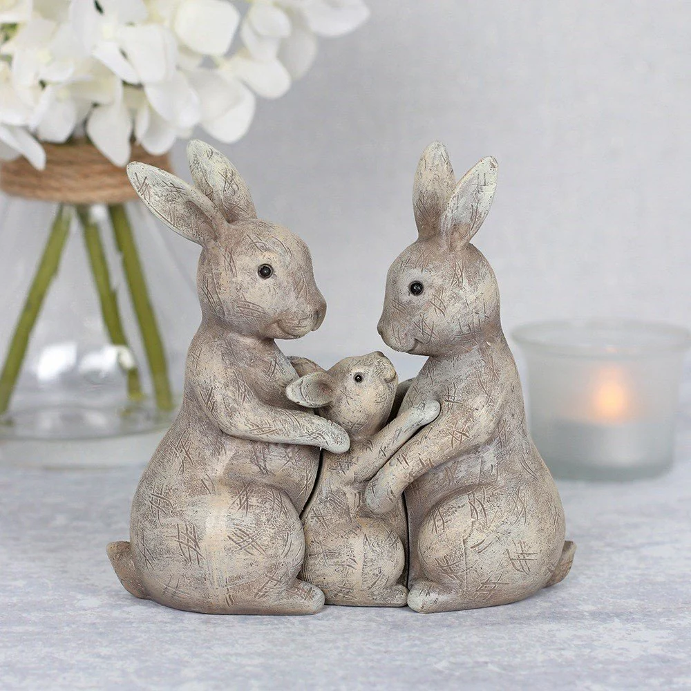 Animal Ornament - Bunny Fluffle Family - Image 5