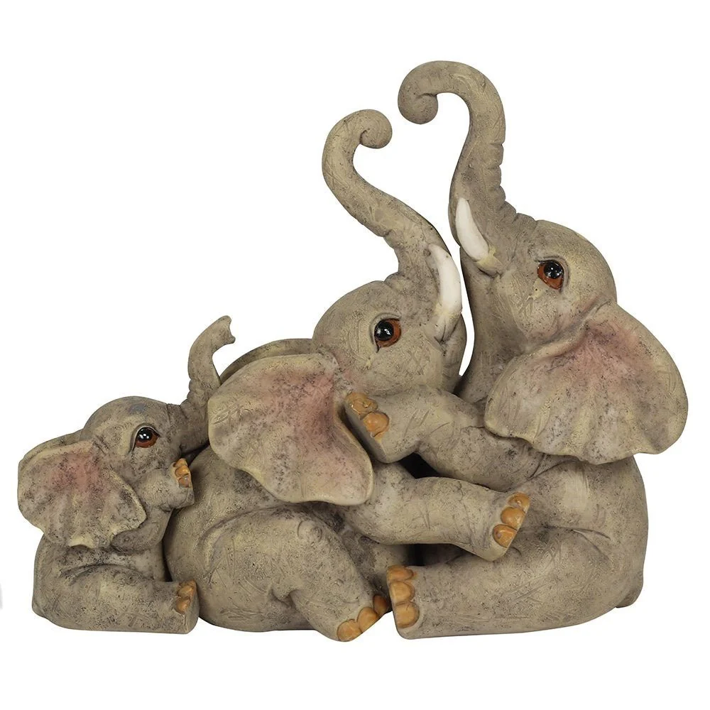 Animal Ornament - Elephant Family
