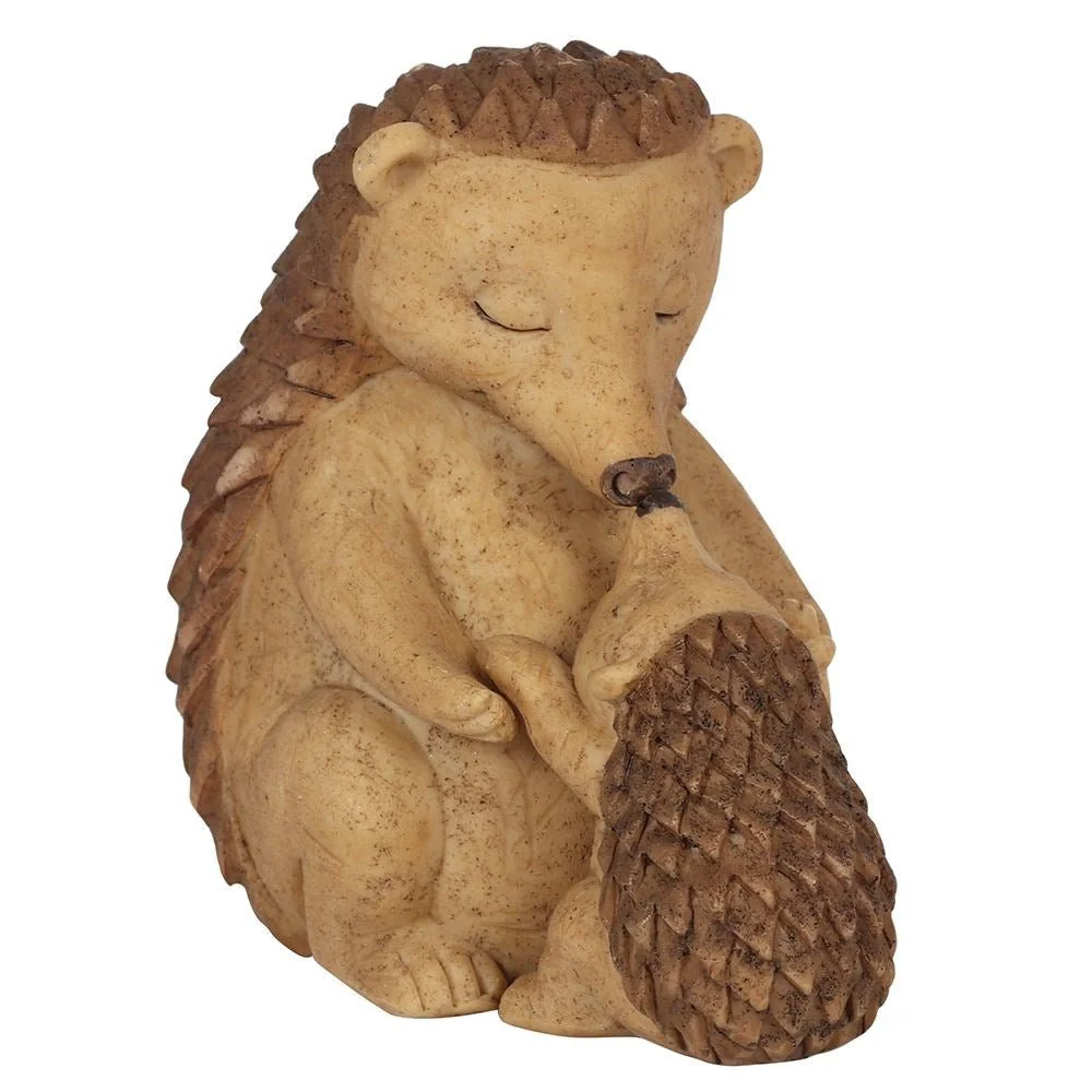 Animal Ornament - Happy Hoglet Mother And Baby Hedgehog - Image 2