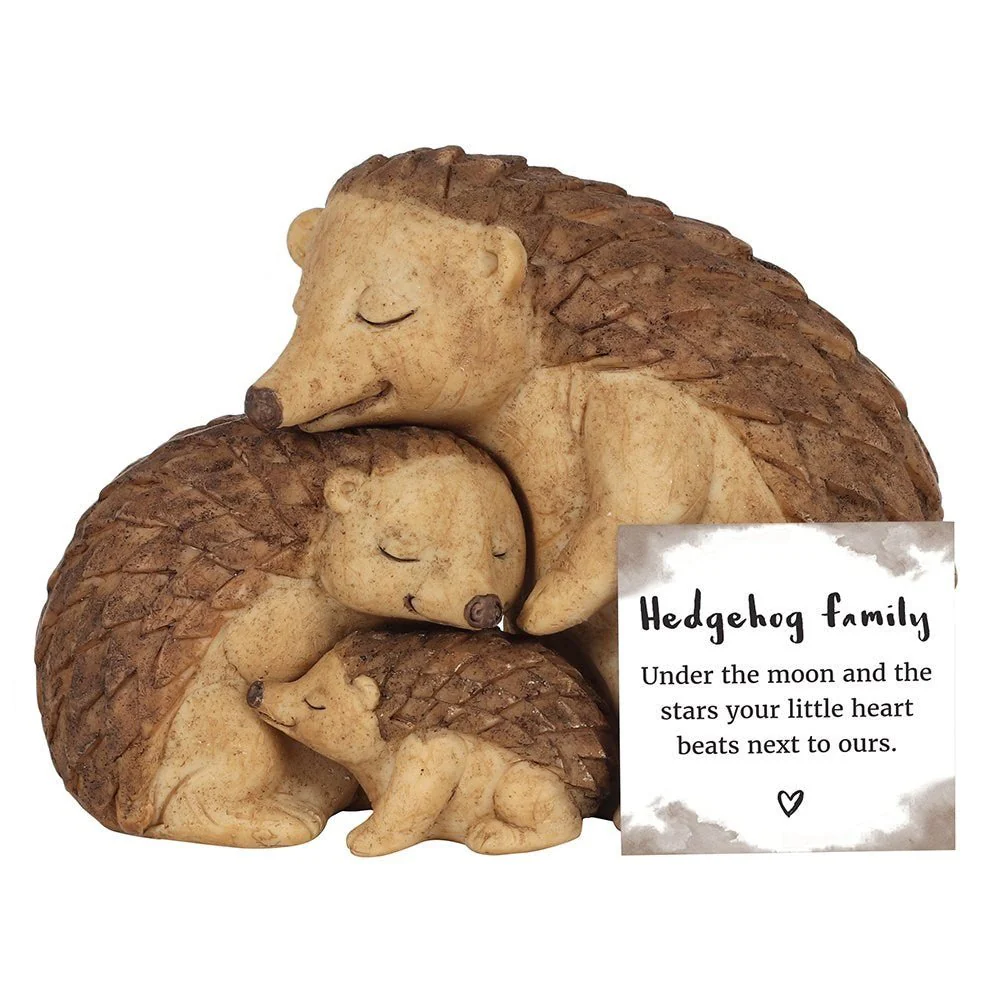 Animal Ornament - Hedgehog Family - Image 3
