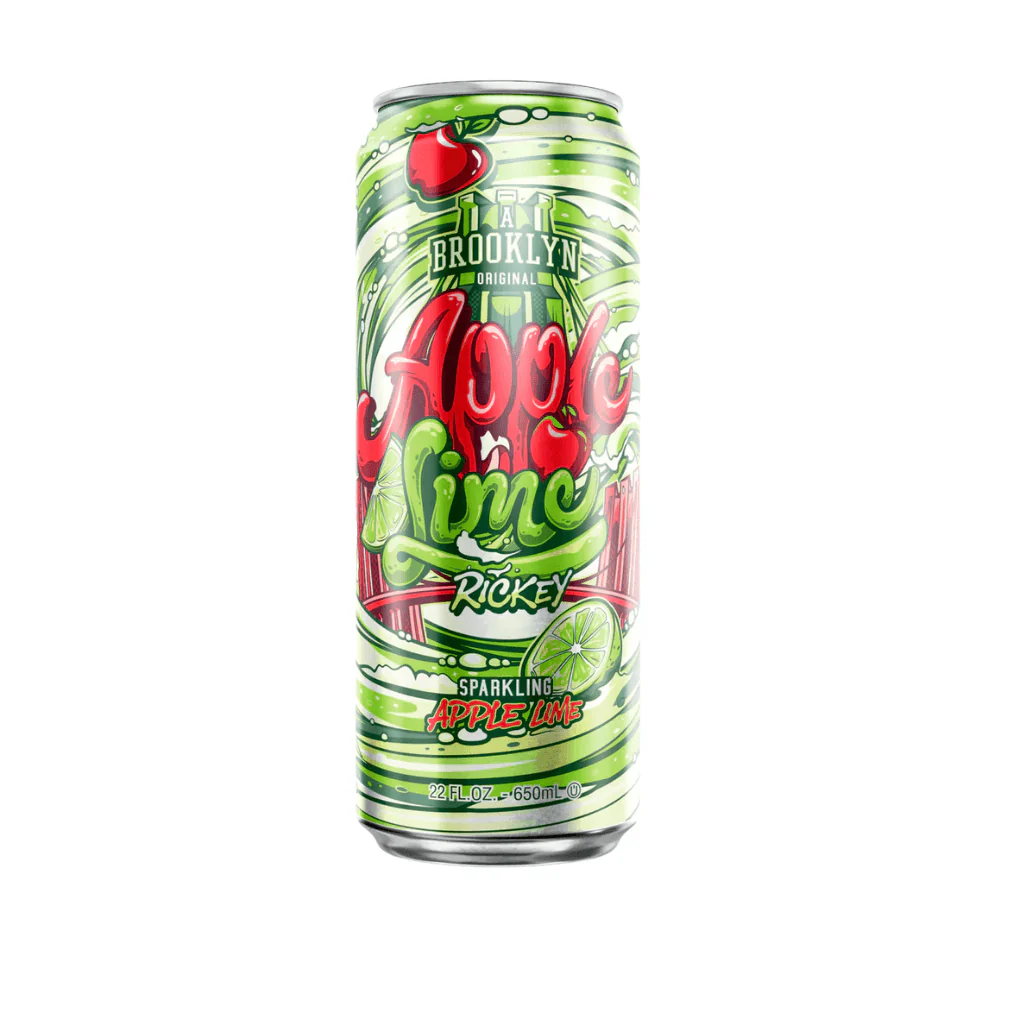AriZona Apple Lime Rickey Sparkling Soda 650ml