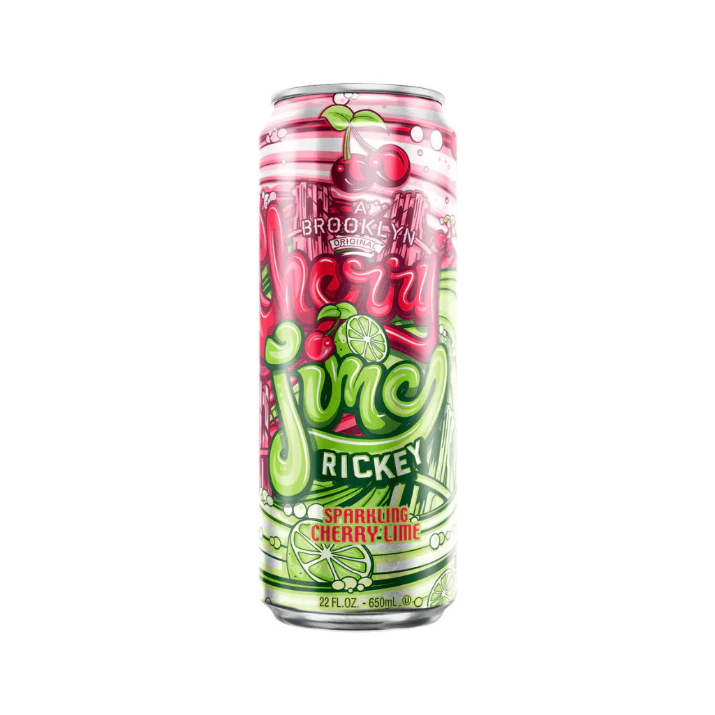 AriZona Cherry Lime Rickey Sparkling Soda 650ml