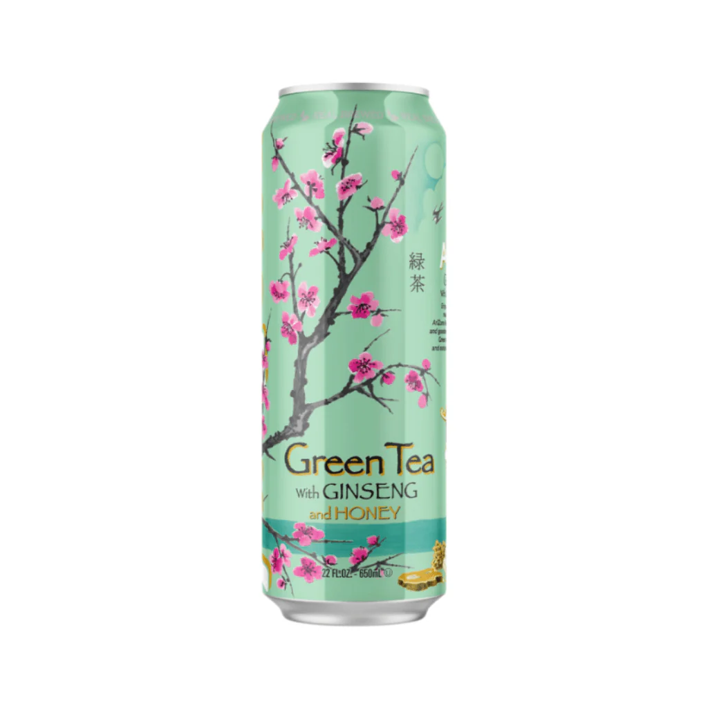 AriZona Green Tea with Ginseng & Honey Drink 650ml