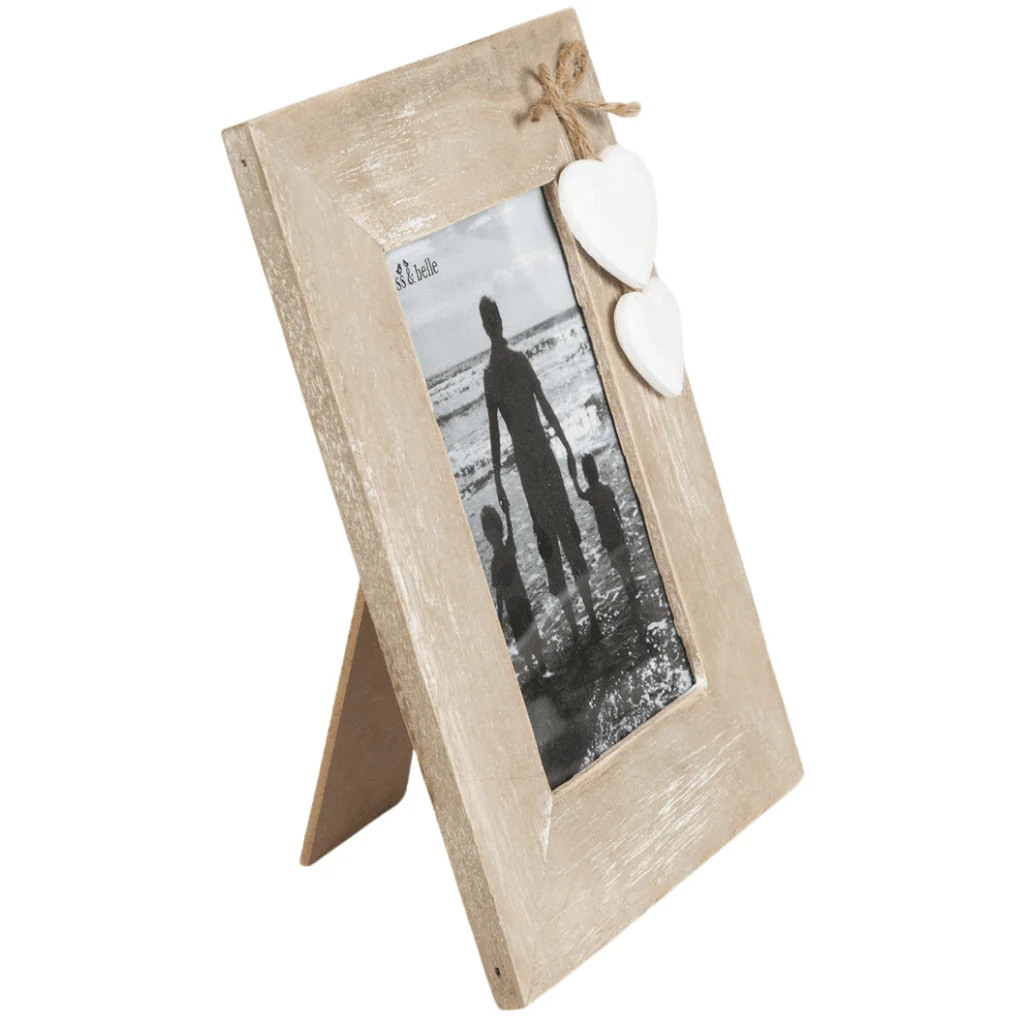 Sass and Belle Rustic Heart Photo Frame - Image 2