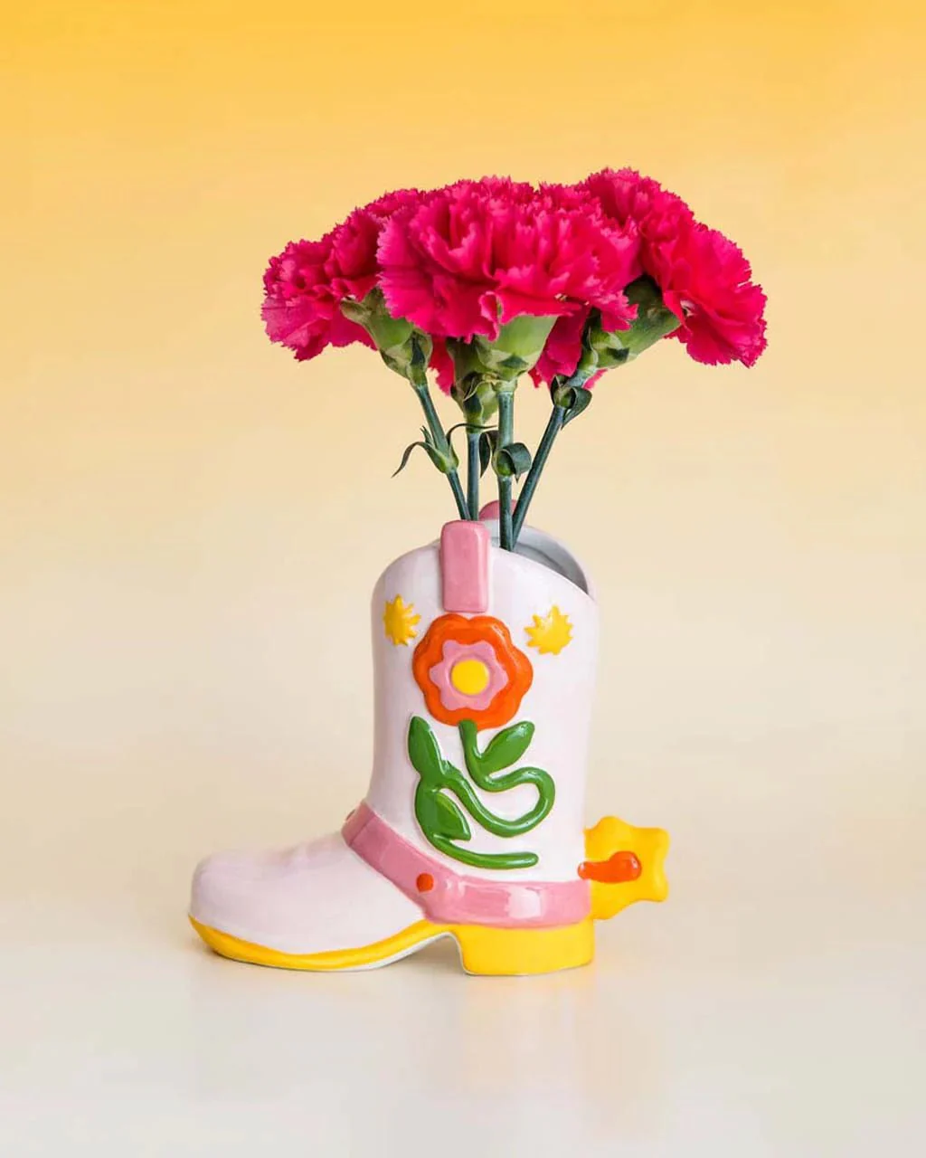 ban.do Giddy Up Boot Vase