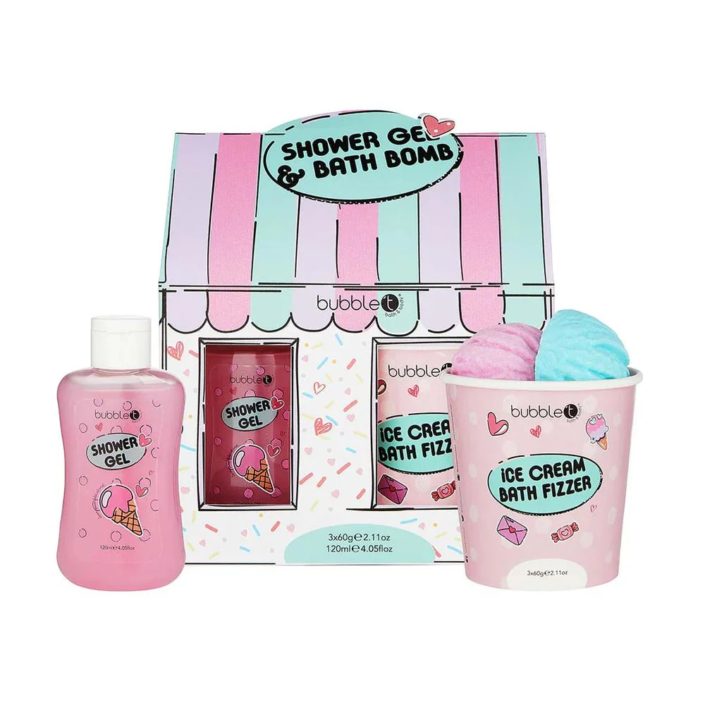 Bath & Shower Sundae Gift Set - Cartoon Edition - Image 3