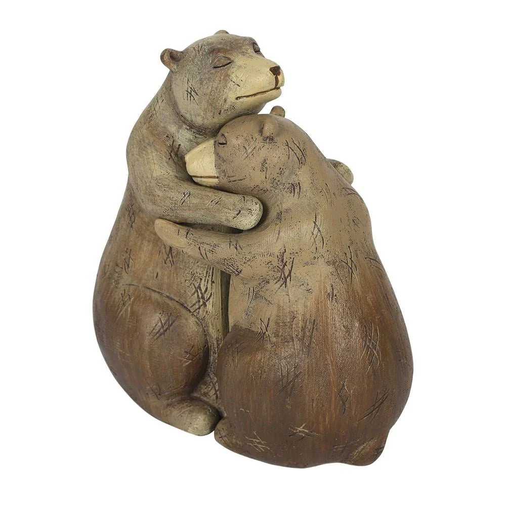 Animal Ornament - Bear Hug Couple