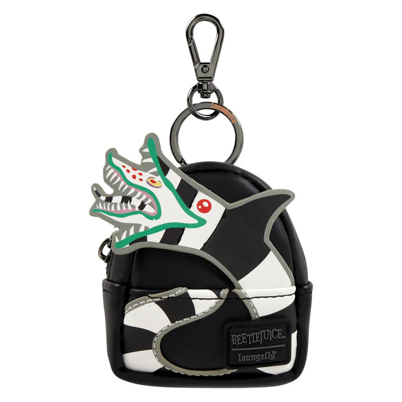 Loungefly Beetlejuice Exclusive Cosplay Mystery Mini Backpack Keychain Charm - Image 3