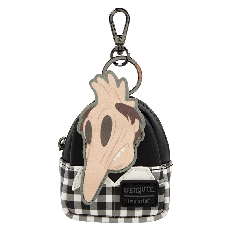Loungefly Beetlejuice Exclusive Cosplay Mystery Mini Backpack Keychain Charm - Image 4