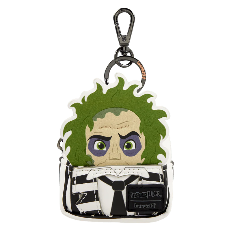 Loungefly Beetlejuice Exclusive Cosplay Mystery Mini Backpack Keychain Charm - Image 5