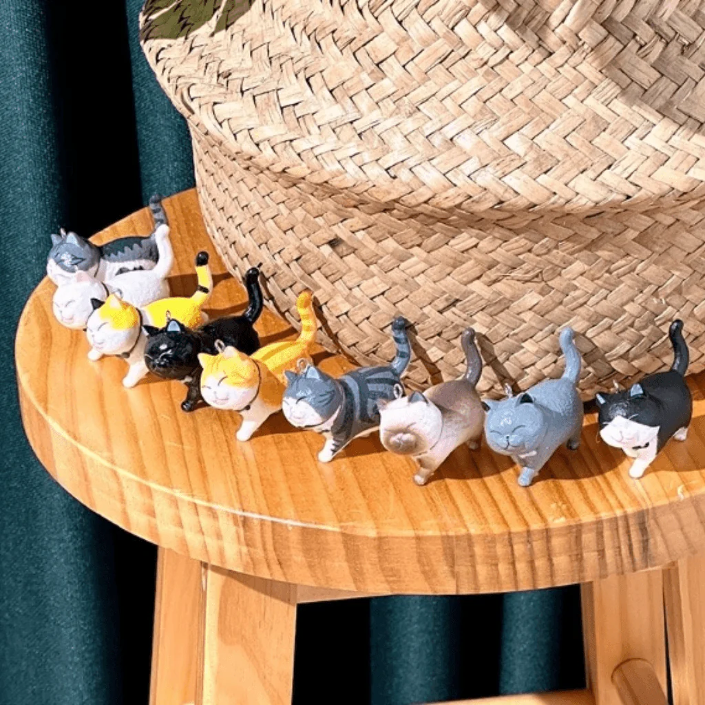 Best Friend Cat Figure Collectable Keyring Blind Box - Image 9