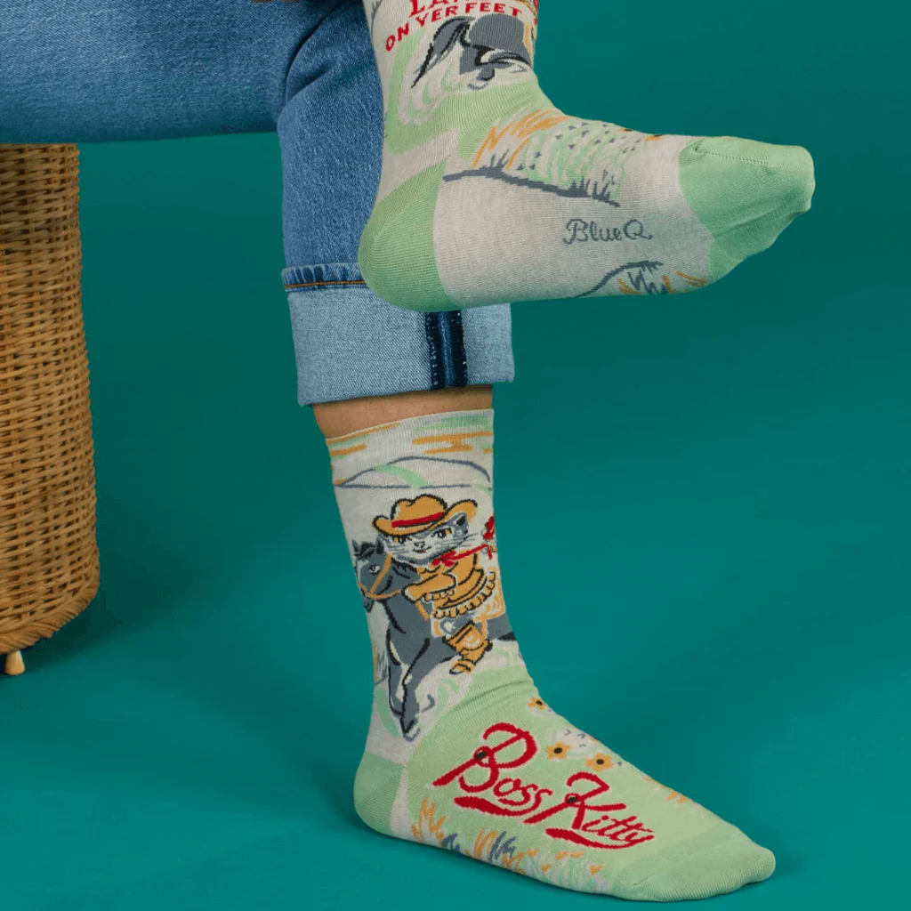 Blue Q Boss Kitty Women's Socks - Image 4
