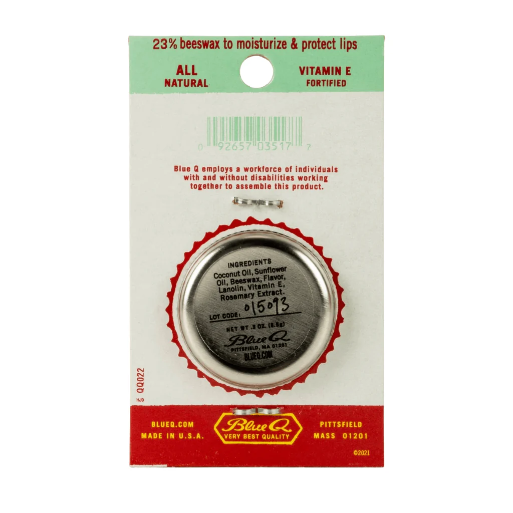 Blue Q Lip Shit Lip Balm – Mango Raspberry - Image 2