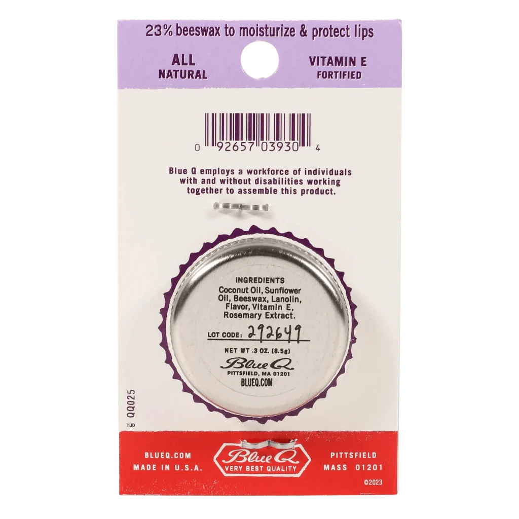 Blue Q Lip Shit Lip Balm – Strawberries and Cream - Image 2