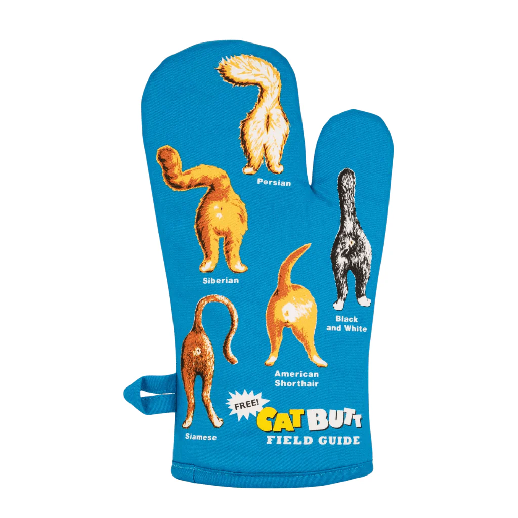 Blue Q Oven Mitt - Cat Butt - Image 2