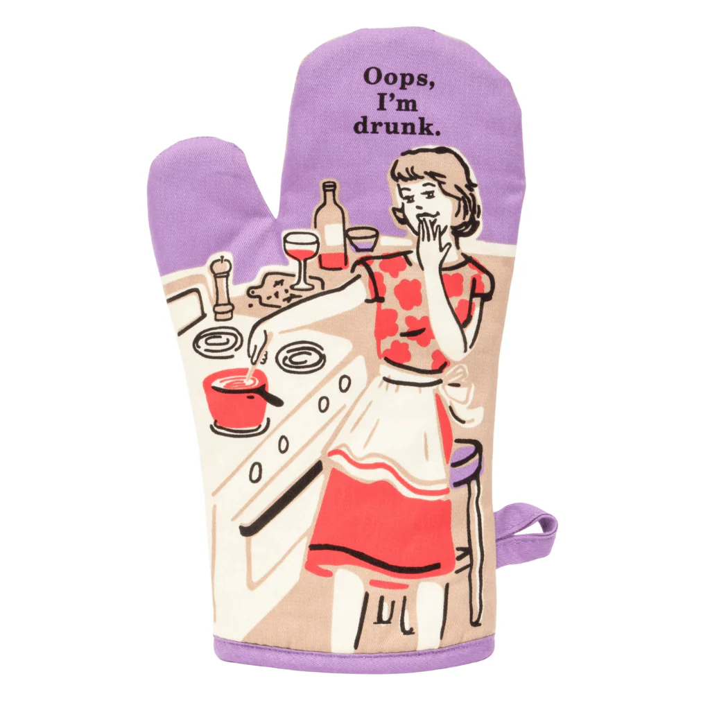 Blue Q Oven Mitt - Oops I’m Drunk