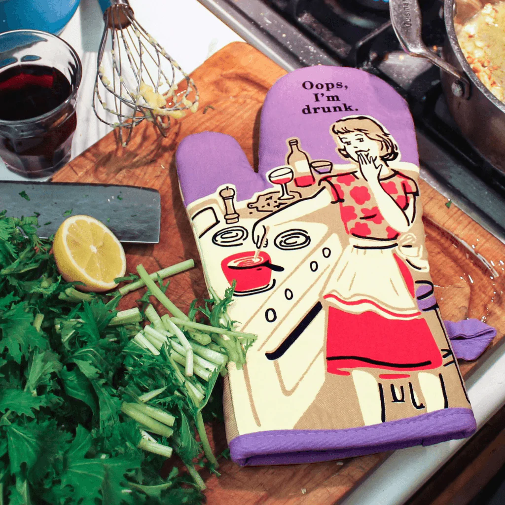 Blue Q Oven Mitt - Oops I’m Drunk - Image 3