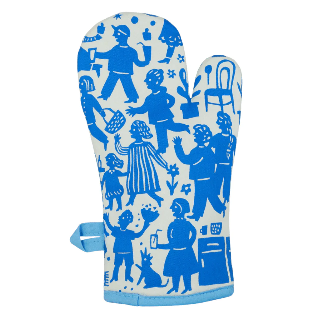 Blue Q Oven Mitt - Party’s In The Kitchen! - Image 2