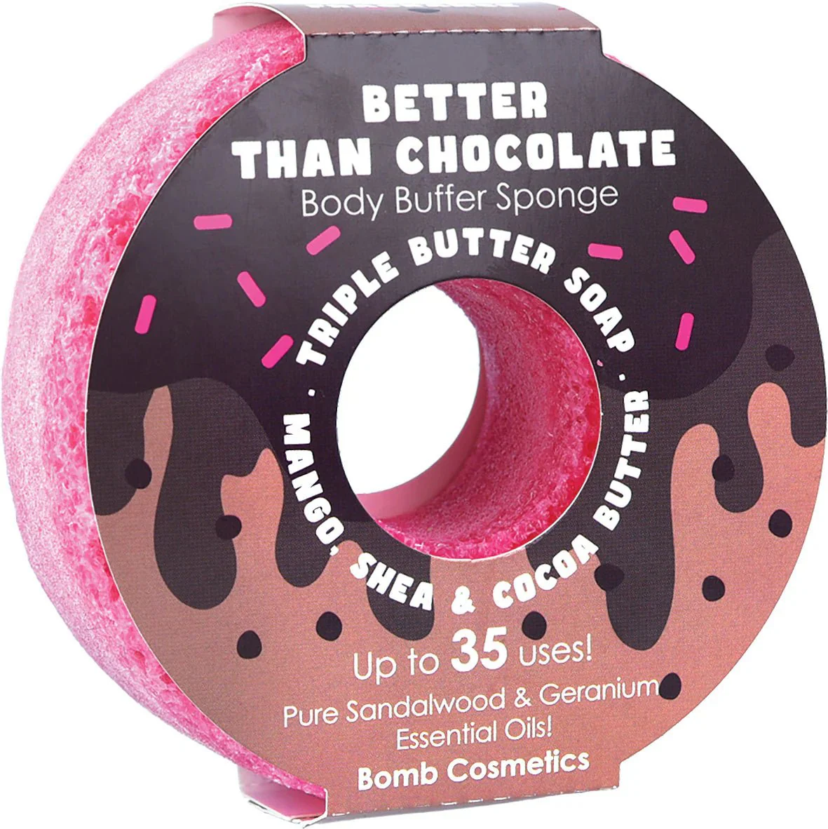Body Buffer Soap Sponge - Better Than Chocolate