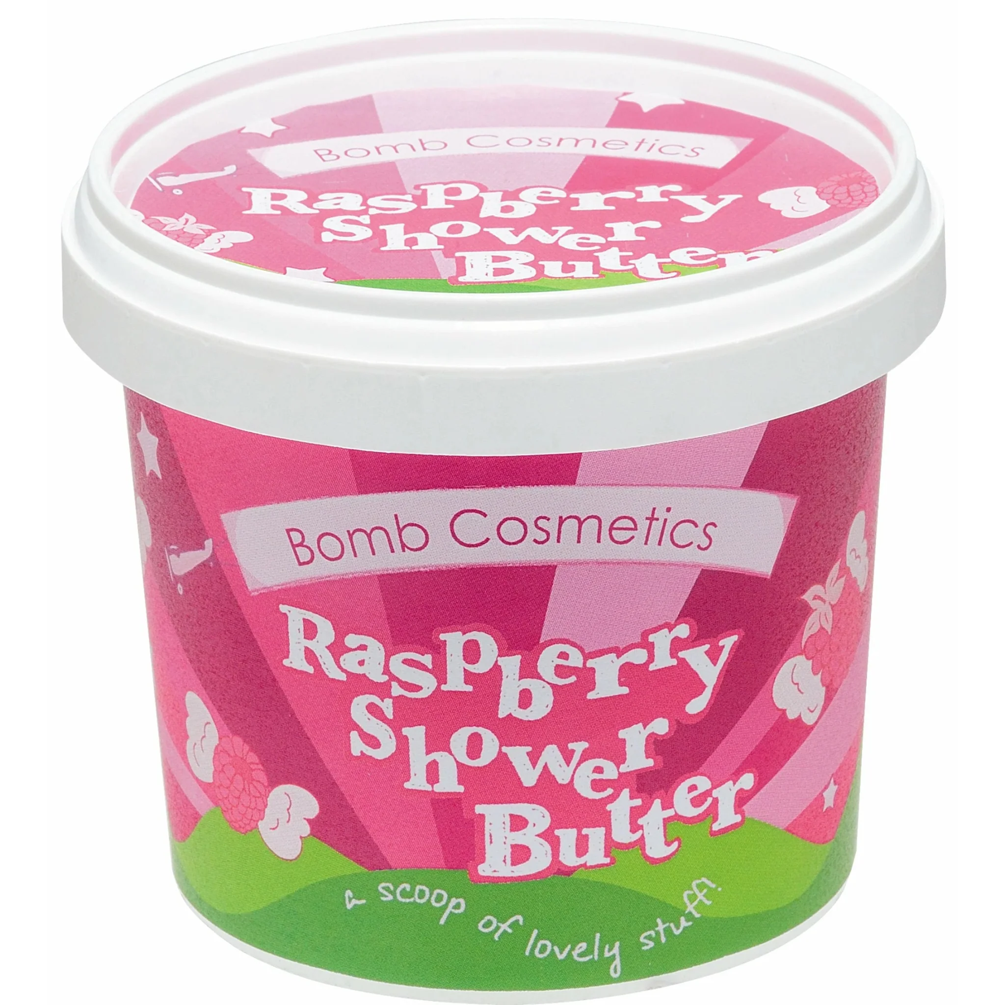 Bomb Cosmetics Shower Butter 365ml - Raspberry