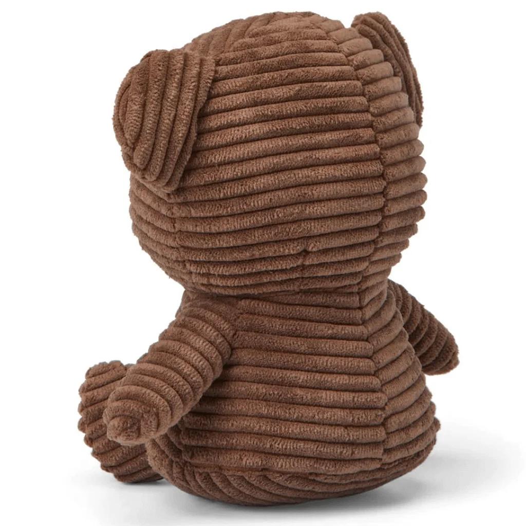 Brown Corduroy Boris Bear Miffy Plush – Bon Ton Toys - Image 3