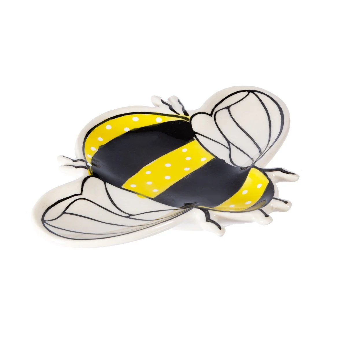 Sass and Belle Busy Bee Tea Bag Dish - Image 2