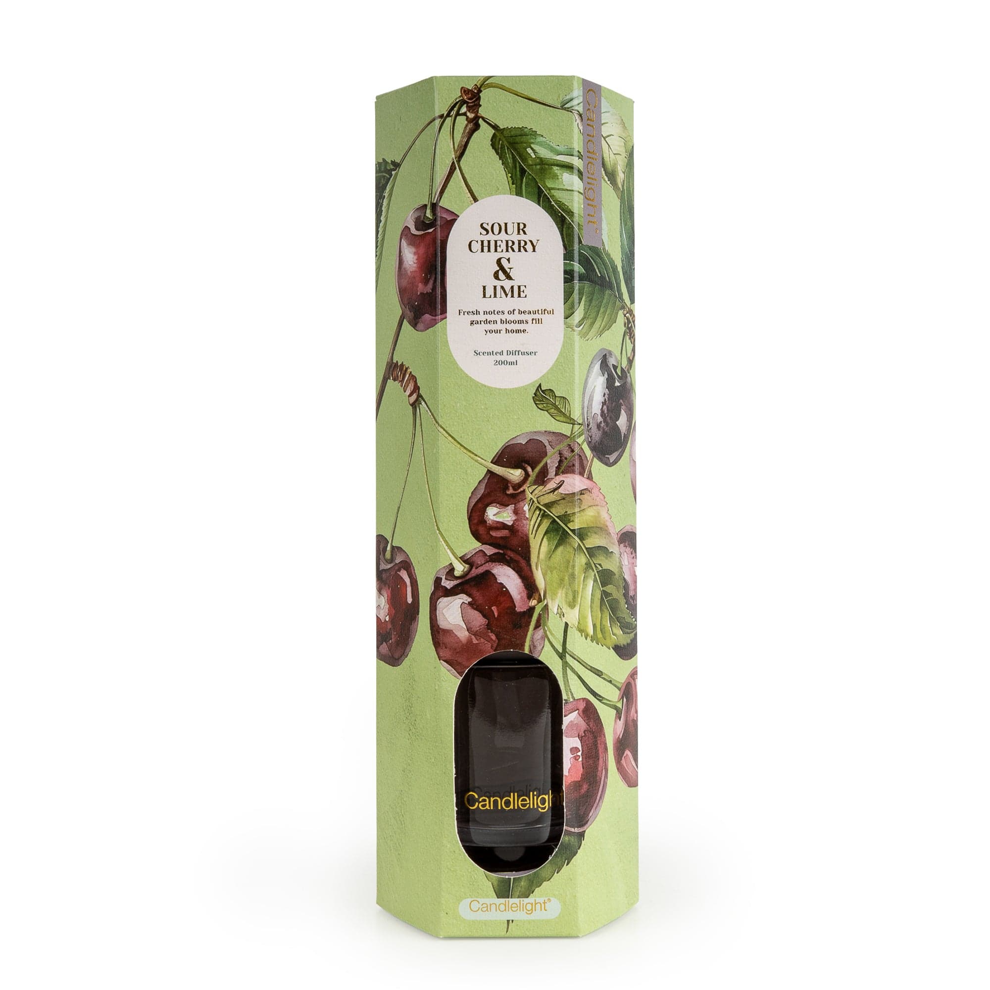 Candlelight Sour Cherry & Lime 200ml Reed Diffuser - Image 2