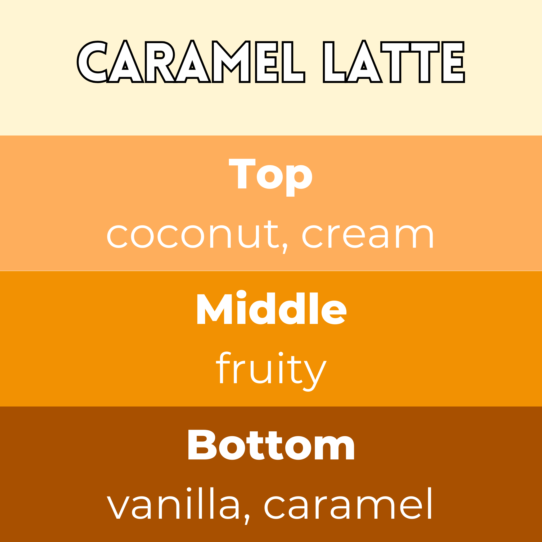 Caramel Latte Segment Wax Melt - Image 2