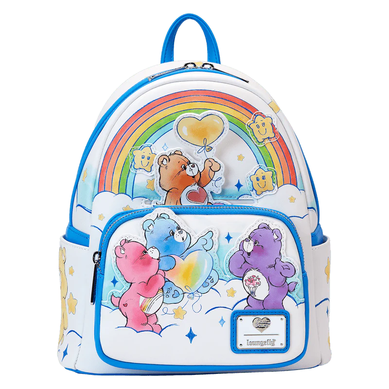 Loungefly Care Bears Care-A-Lot Rainbow Mini Backpack