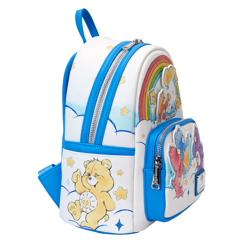 Loungefly Care Bears Care-A-Lot Rainbow Mini Backpack - Image 4