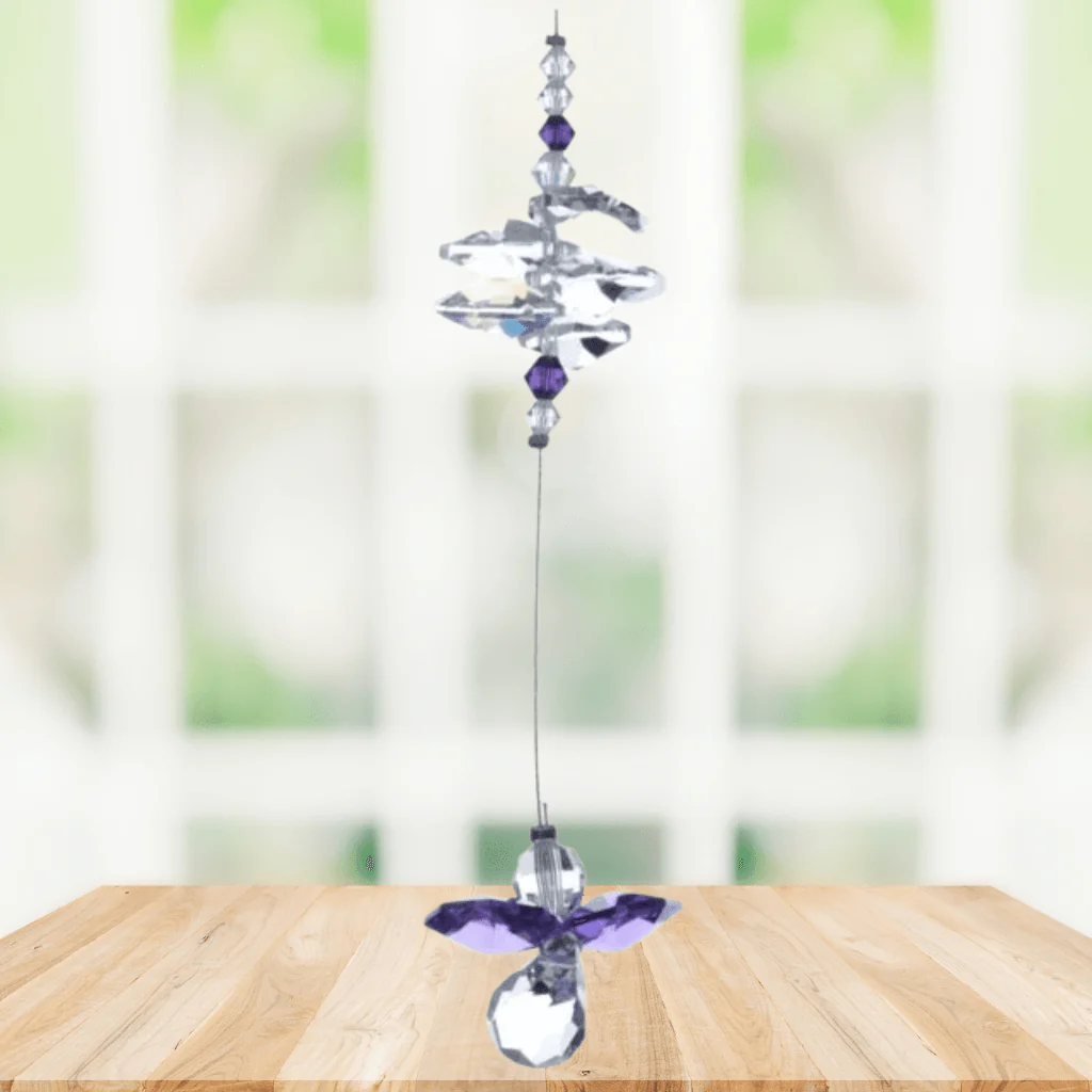 Wild Things Amethyst Guardian Angel Crystal Cascade – February Birthstone - Image 2