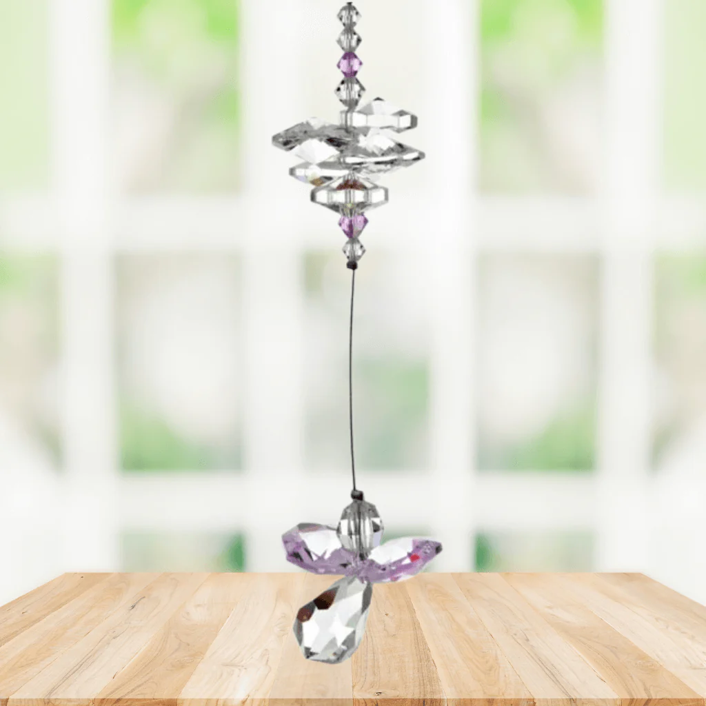 Wild Things Rose Guardian Angel Crystal Cascade β October Birthstone Inspired - Image 2