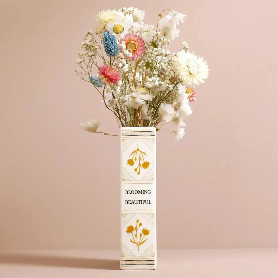 Lisa Angel Ceramic Little Book of Flowers Vase - Image 4
