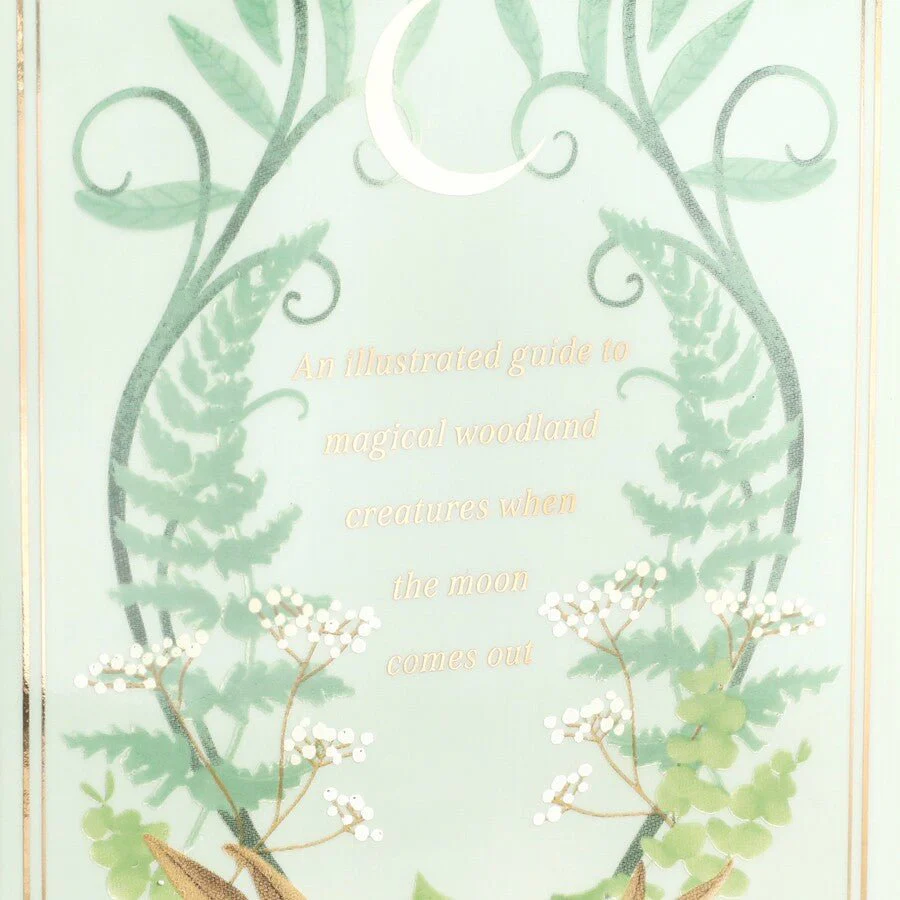 Lisa Angel Ceramic Moonrise Woodland Book Vase - Image 4