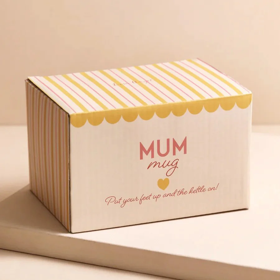 Lisa Angel Ceramic Pink Heart Mum Mug - Image 3
