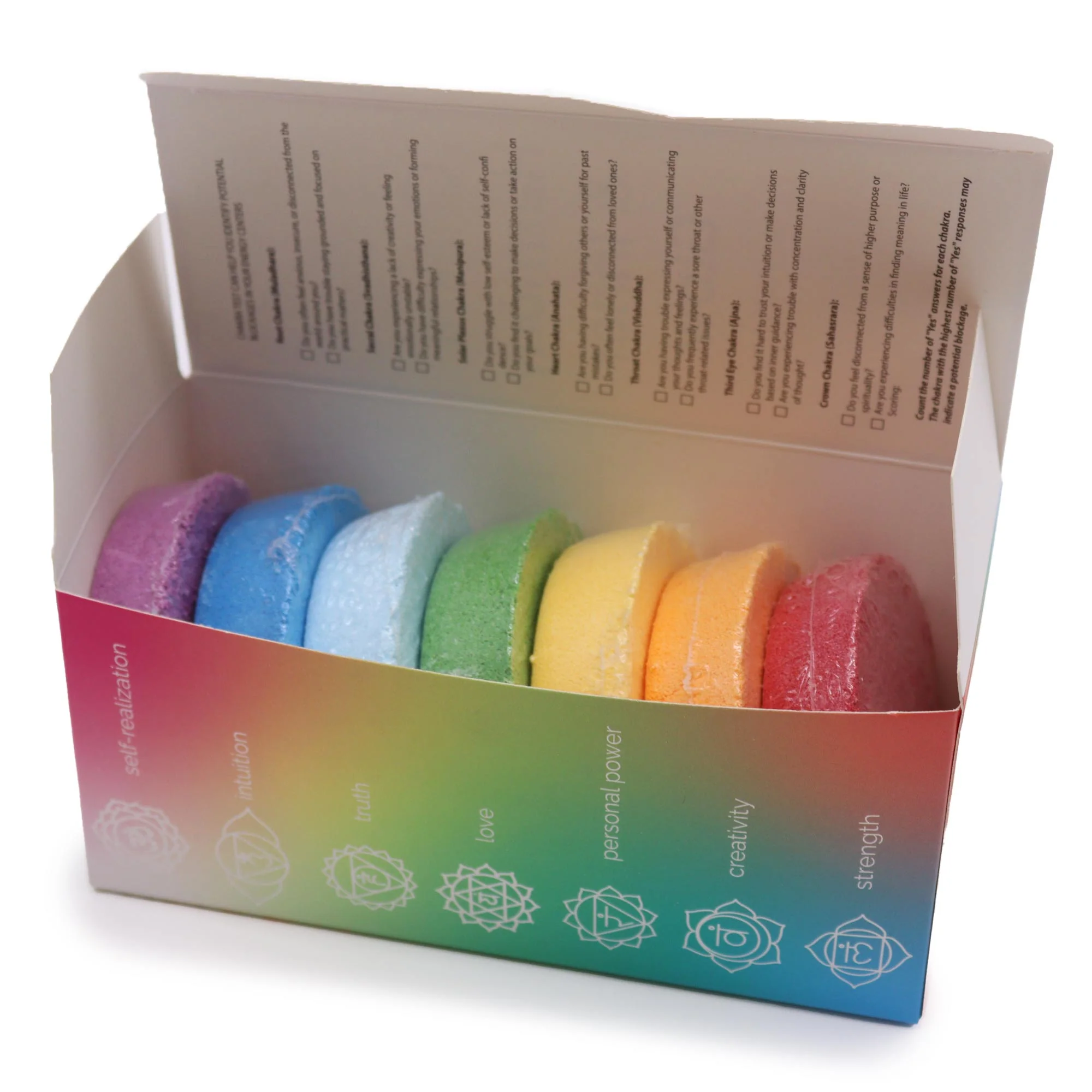 Chakra Bath Fizzers - Gift Set - Image 3