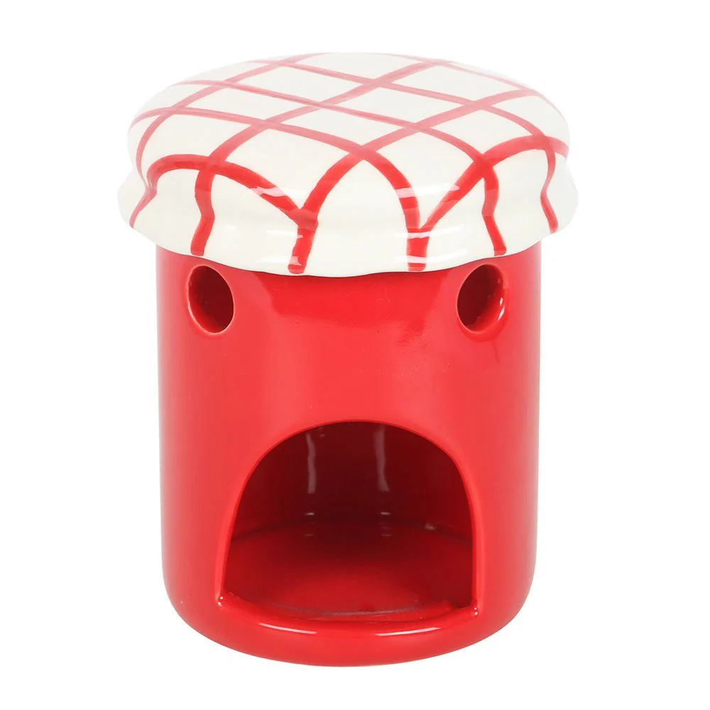 Cherry Jam Jar Oil Burner and Wax Warmer - Image 3
