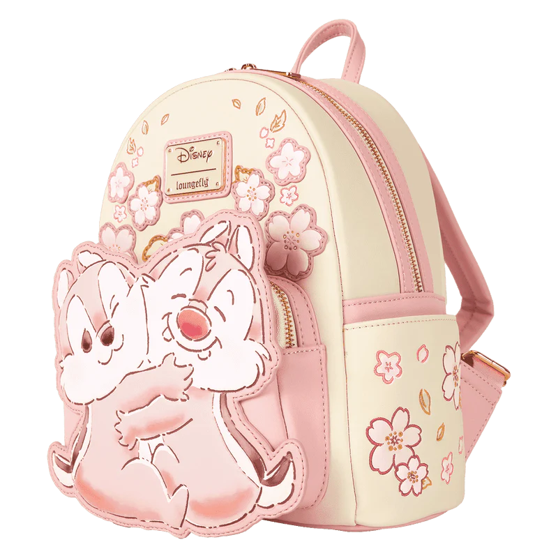 Loungefly Chip 'n' Dale Cherry Blossoms Mini Backpack - Image 2