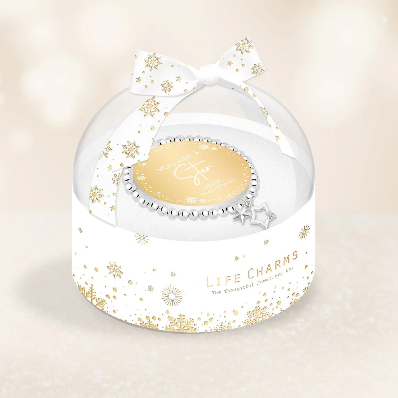 Christmas Bracelet In Bauble Box - You Are A Star