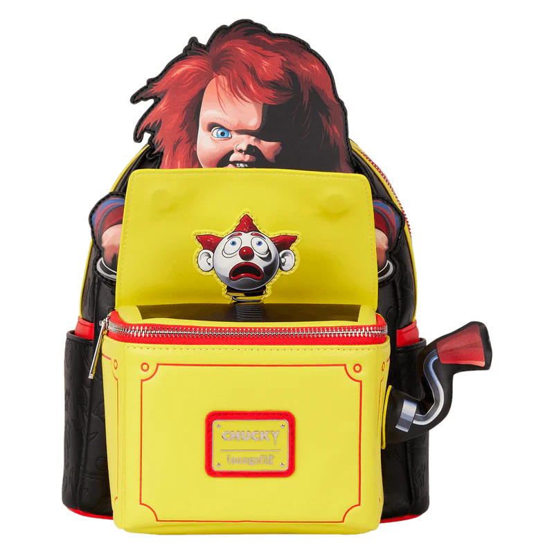 Loungefly Chucky Pop-Up Clown Cosplay Mini Backpack - Image 3