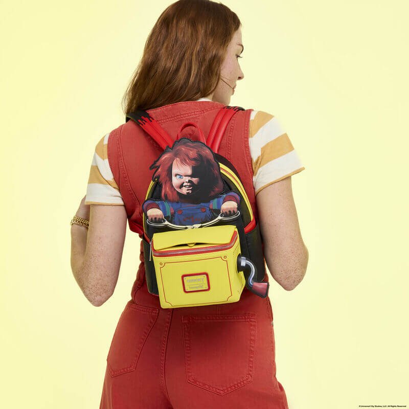 Loungefly Chucky Pop-Up Clown Cosplay Mini Backpack - Image 9