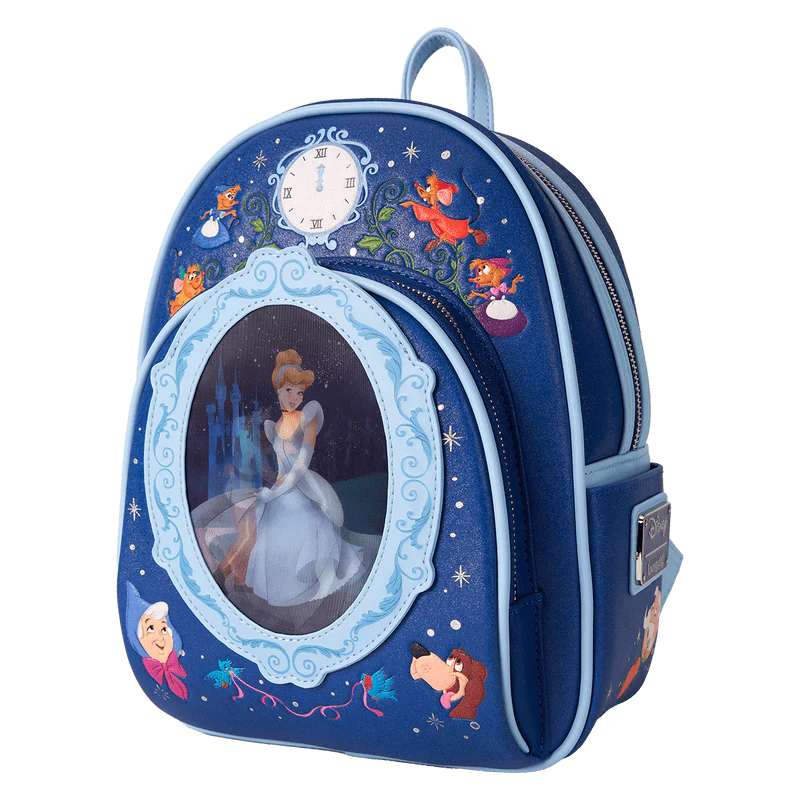 Loungefly Cinderella 75th Anniversary Royal Ball Lenticular Mini Backpack - Image 2